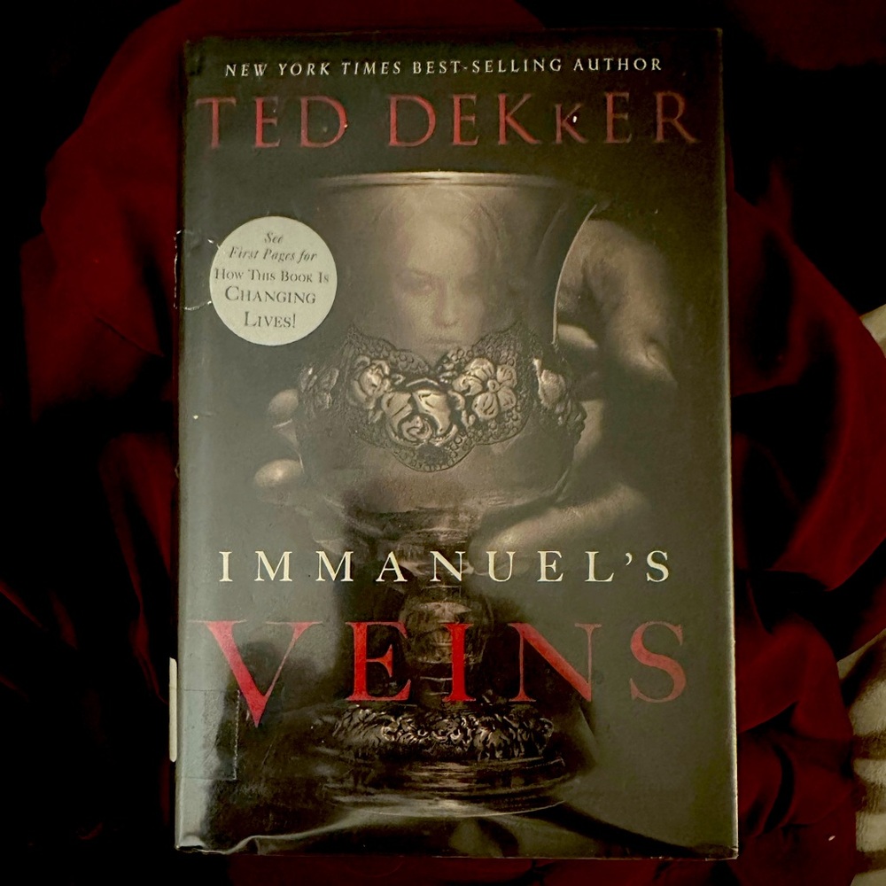 Immanuel's Veins -- Ted Dekker hard cover book